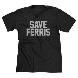 Save Ferris Classic 80s Movie Parody Fan Graphic Unisex T-Shirt